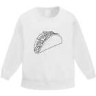 'Taco' Kid's Sweatshirt / Sweater / Jumper (KW028582)