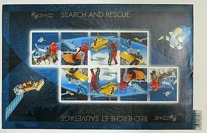 Canada stamp Souvenir Sheet of 8 #2111 Search and Rescue, souvenir sheet Mint NH - Imagen 1 de 2