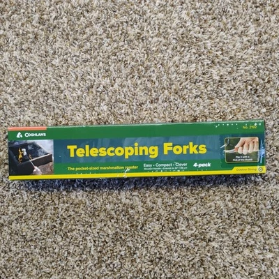 4-Pack Coghlans Telescoping Forks The Pocket Sized Marshmallow Roaster Up To 34" - Image 1 of 4