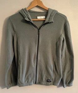 Abercrombie Kinder Fleece Full Zip Hoodie Jacke Salbeigrün Größe 13/14 - Bild 1 von 4