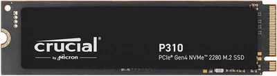 Crucial P310 1TB M.2 2280 PCIe Gen4 3D NAND NVMe, to 7,100MBs SSD CT1000P310SSD8 - Image 1 of 4