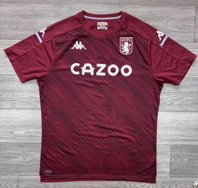 Aston Villa 2020 2021 Training Soccer Jersey Football Shirt Kappa Men’s Size 3XL - Image 1 of 4