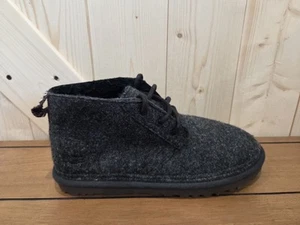 UGG Refelt Neumel Women's Chukka Lace Up Ankle Boots in Black Size 9 - Picture 1 of 9