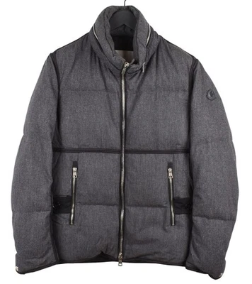 Original Moncler Eloy Men Wool Down Jacket Size 4 M/L H5616 - Image 1 of 4