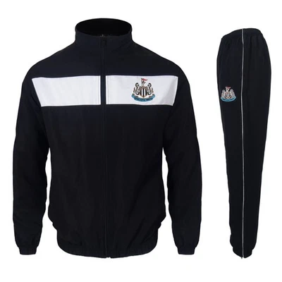 Newcastle United Mens Tracksuit Jacket & Pants Set OFFICIAL Football Gift - Image 1 of 3