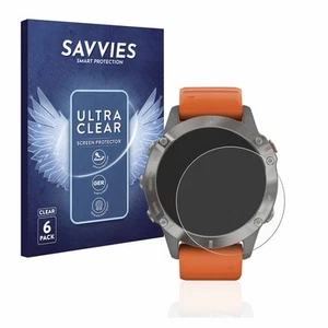 6x Osłona ekranu do Garmin Fenix 6 / 6 Pro / 6 Pro Solar Folia ochronna - Zdjęcie 1 z 11