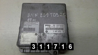 1997 BMW 5 SERIES L'ORDINATEUR ORIGINAL BOSCH 0281001373 - Imagen 1 de 4