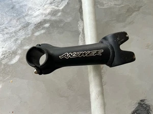 Answer Mountain Bike 1 1/8 Threadless Stem 10 Degree 25.4 Black Ano 2-Bolt - Picture 1 of 2