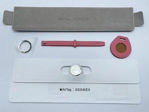 Apple Hermes AirTag z breloczkiem Hermes - Roze Azalee - Zdjęcie 1 z 22