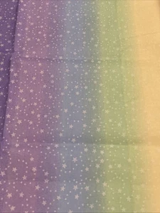 Pastell Sterne Baumwolle Fat Quarter 18”x21” Neu - Bild 1 von 2