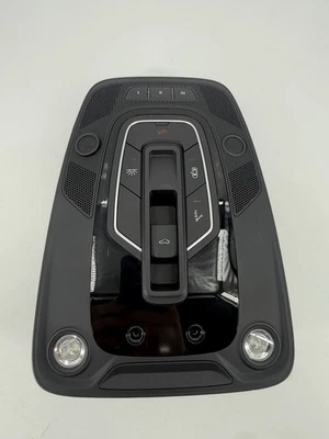 2017-2020 Audi A4 A5 S4 S5 Front Interior Dome Reading Light Black - 8W0947135CS - Image 1 of 4