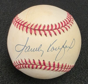 SANDY KOUFAX Signed Official Baseball-HOF-BROOKLYN DODGERS-PSA - Picture 1 of 7