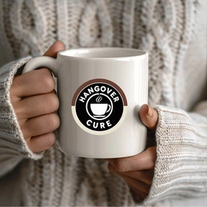 Taza de cerámica para curar la resaca - Las mañanas se han vuelto más fáciles - Imagen 1 de 1
