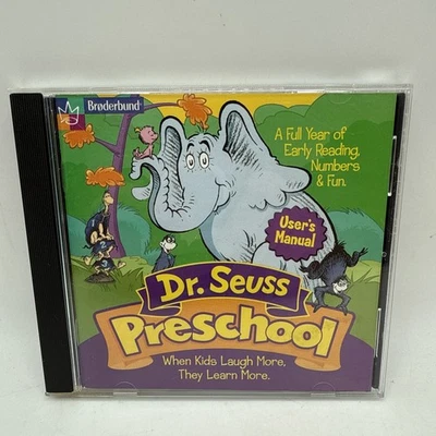 Dr. Seuss Preschool Learning System Ages 3-7 CD-Rom Very good - Image 1 of 3