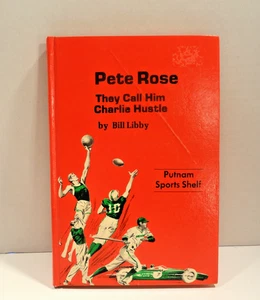 Pete Rose Sie nennen ihn Charlie Hustle von Bill Libby Hardcover 1972 - Bild 1 von 6