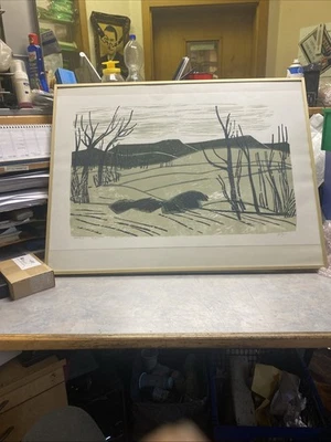 Andreas Felger Holzschnitt sig. limitierte Auflage 26/50 …bach 19 ? - Bild 1 von 4