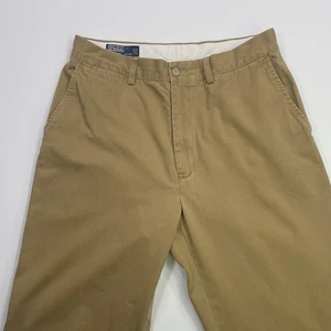 Polo Ralph Lauren Chino Pants Men’s 32x32 (M.32x31) Khaki Brown Casual Prospect - Picture 1 of 13