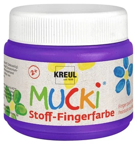 150 ml KREUL pintura de dedos de tela "Mucki" gran selección de colores color de tela color para niños - Imagen 1 de 21