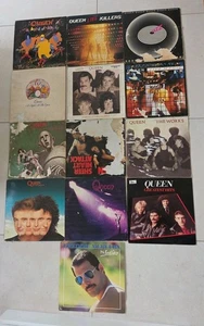 QUEEN Vinyl Bundle 13x L.P ALBUMS , Damaged Sleeves 70s 80s - Picture 1 of 9