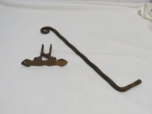 Antique 1 Arm Swing Towel Drying Bar Wall Mount Rack 14" Arm - Used - Picture 1 of 8