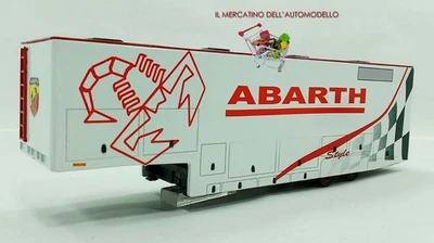 OLD CARS "RIMORCHIO BISARCA "ABARTH STYLE" 143,NO IXO,GILA,ELIGOR,LBS,DEA,TEKNO - Immagine 1 di 3