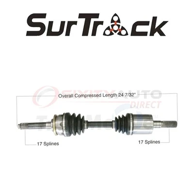 SurTrack CV Axle Shaft for 1995-2002 Isuzu Trooper 3.2L 3.5L V6 - Constant js Foto 1 de 4