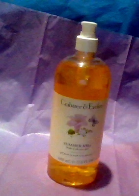 BRAND NEW Crabtree & Evelyn SUMMER HILL 33 FL OZ JUMBO  Bath & Shower Gel - Image 1 of 2