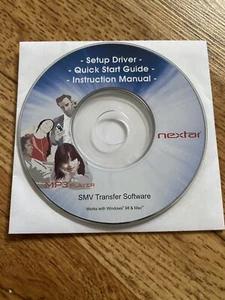 Nextar Setup Driver instruction MP3 Player - Picture 1 of 2