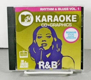 Karaoke and Graphics Music CD MTV Rhythm and Blues Volume 1 On Screen Lyrics - Picture 1 of 4