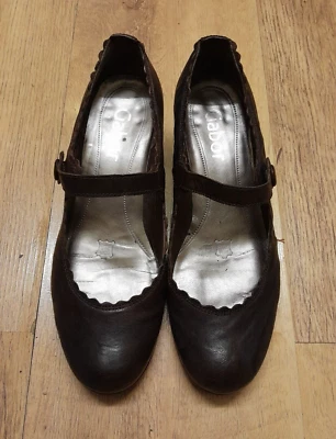 Zapatos Estilo Gabor Mary Jayne Cuero Marrón Talla 4.5 En muy buena condición Foto 1 de 4