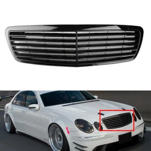 Rejilla radiador parrilla mercedes-benz w211 clase e320 e350 e500 e55 2002-2006 - Imagen 1 de 11