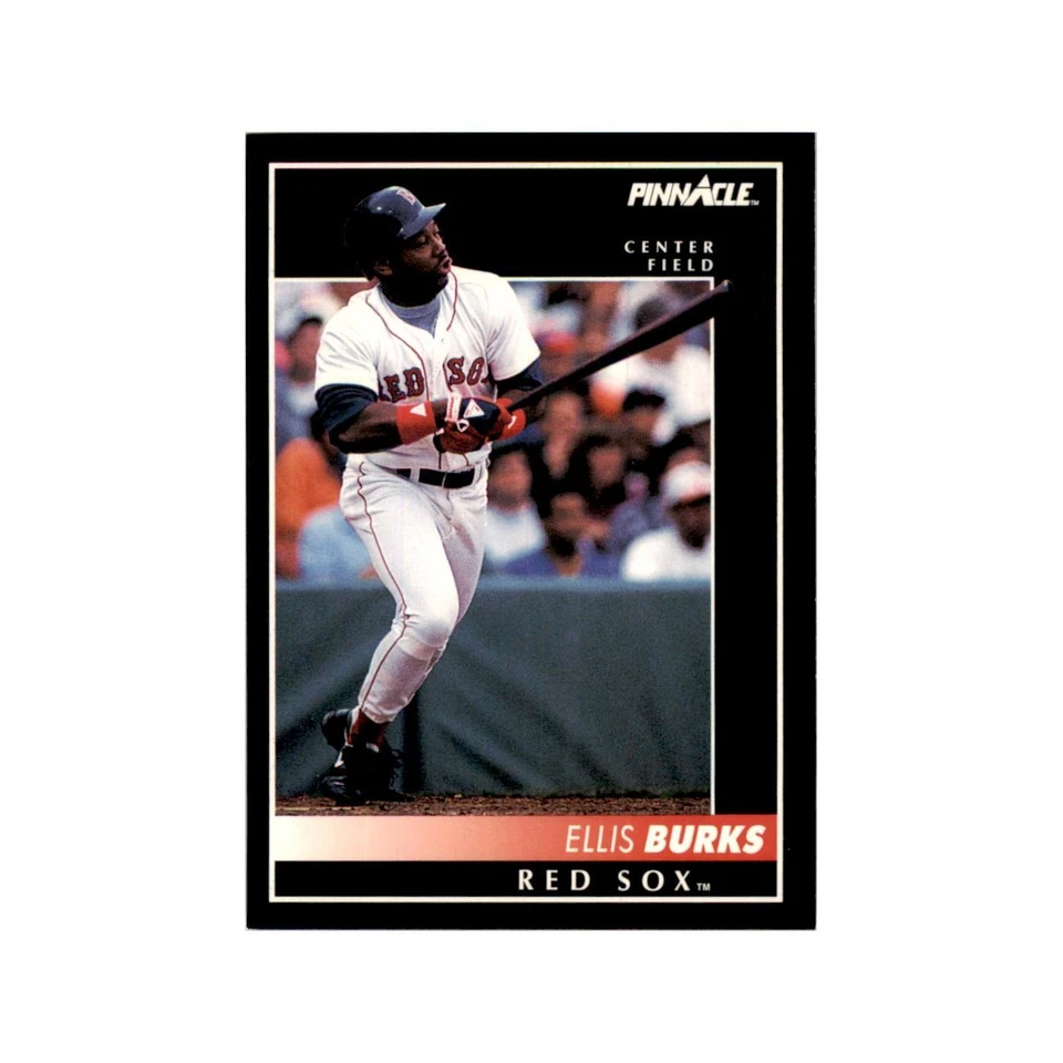 1992 Pinnacle Ellis Burks Baseball Cards #26 - Image 1 of 3