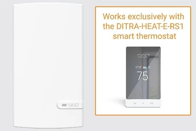 Relé de módulo de alimentación Schluter DHERR2/BW Ditra Heat E-RRS para termostato DHERT105BW Foto 1 de 3