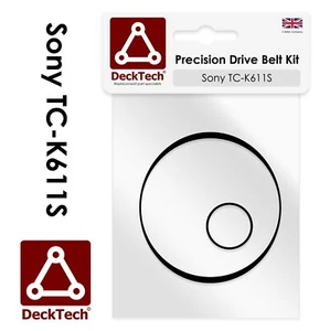 DeckTech® Ersatzgurte für Sony TC-K611S TCK611S TC K611S Kassettendeck - Bild 1 von 3
