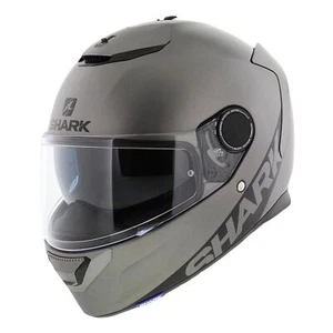 Shark Helmet Spartan 1.2 Blank Matt Anthracite Grey - Picture 1 of 11
