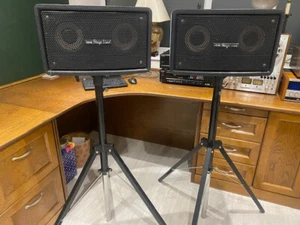img Stage Line Speakers PAB 27P - with Stand Safe Stands - One Fauly Tweeter - Picture 1 of 7