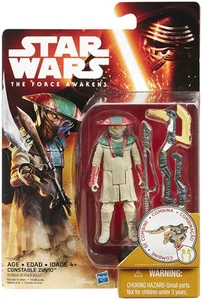 Figura de acción Star Wars The Force Awakens Constable Zuvio de Hasbro nueva en caja Disney - Imagen 1 de 2
