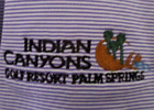 FootJoy Mens S/S "Indian Canyons Golf Resort P.S." Purple Polo Shirt NWOT-XL