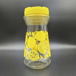 Sliced lemon theme 8” jar with Twist lid 24oz Bottle with spout Lemonade Bottle - Picture 1 of 12
