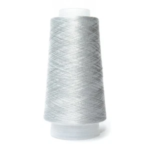 100G Luz Color Gris 2/60NM 100% Ovillo de Seda Fina 4074 - Imagen 1 de 2