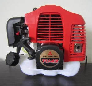 TU432-tiempo motor gasolina cortacésped motor cortacésped 43cc cepillo patio - Imagen 1 de 3