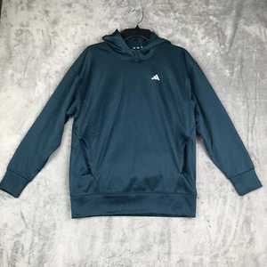 Adidas Hoodie Aeroready Fleece Sweatshirt Women's XS Arctic Green NEW NWT - Bild 1 von 11