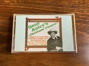 Gene Autry’s Christmas Classics Cassette Factory Sealed GT5-1038 - Picture 1 of 3