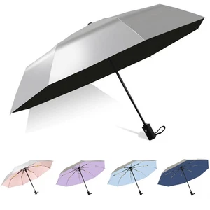 UPF 50+ UV Umbrella for Sun Protection Windproof Sun Umbrella with Titanium C... - Picture 1 of 5