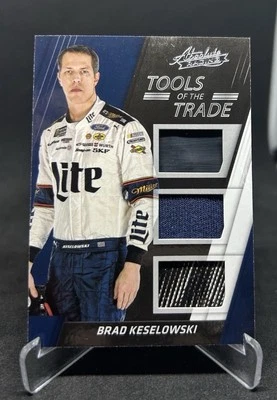 2017 Panini Absolute Racing Brad Keselowski Tools Of The Trade Triple Patch - Image 1 of 2