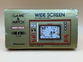 Nintendo Game & Watch MICKEY MOUSE MC-25 1981 Near Mint In Box