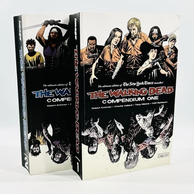 The Walking Dead Compendium One & Two by Robert Kirkman Paperback - image 1 of 4