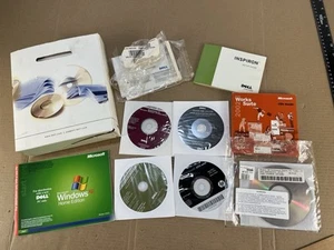 Dell Windows XP Operating System Installation CD’s Works Suite Software Vintage - Picture 1 of 9