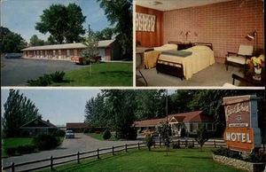 Fremont,OH Great Lakes Motel Sandusky County Ohio Postcard - Picture 1 of 2