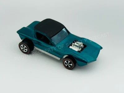 Hot Wheels Redline PYTHON Aqua HK Dark Interior Very Nice !! - Image 1 of 4